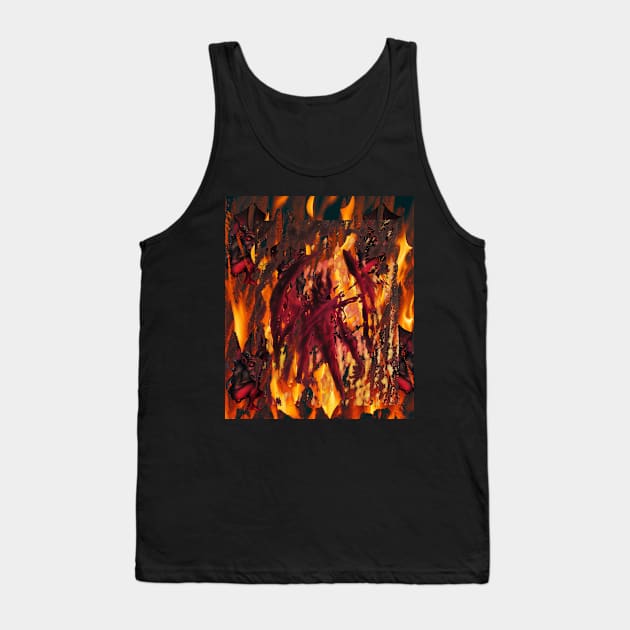 Inferno Tank Top by Glenbobagins